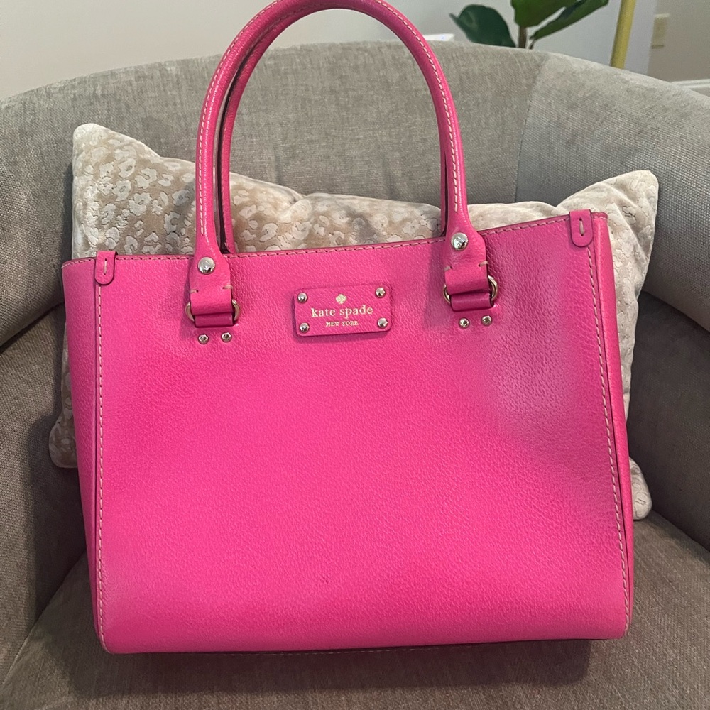 Kate Spade Vibrant Pink Tote